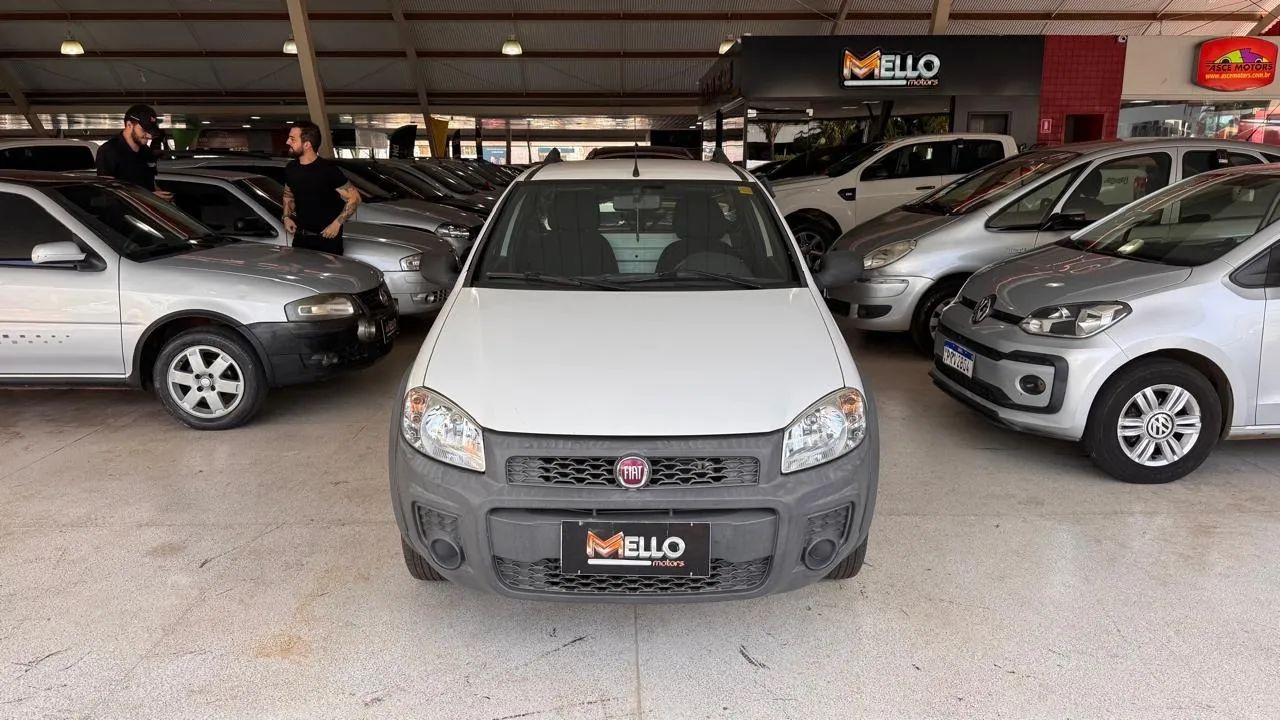 Fiat Strada Working Hard 1.4 Fire Flex 8V CS 2018 - Foto 2