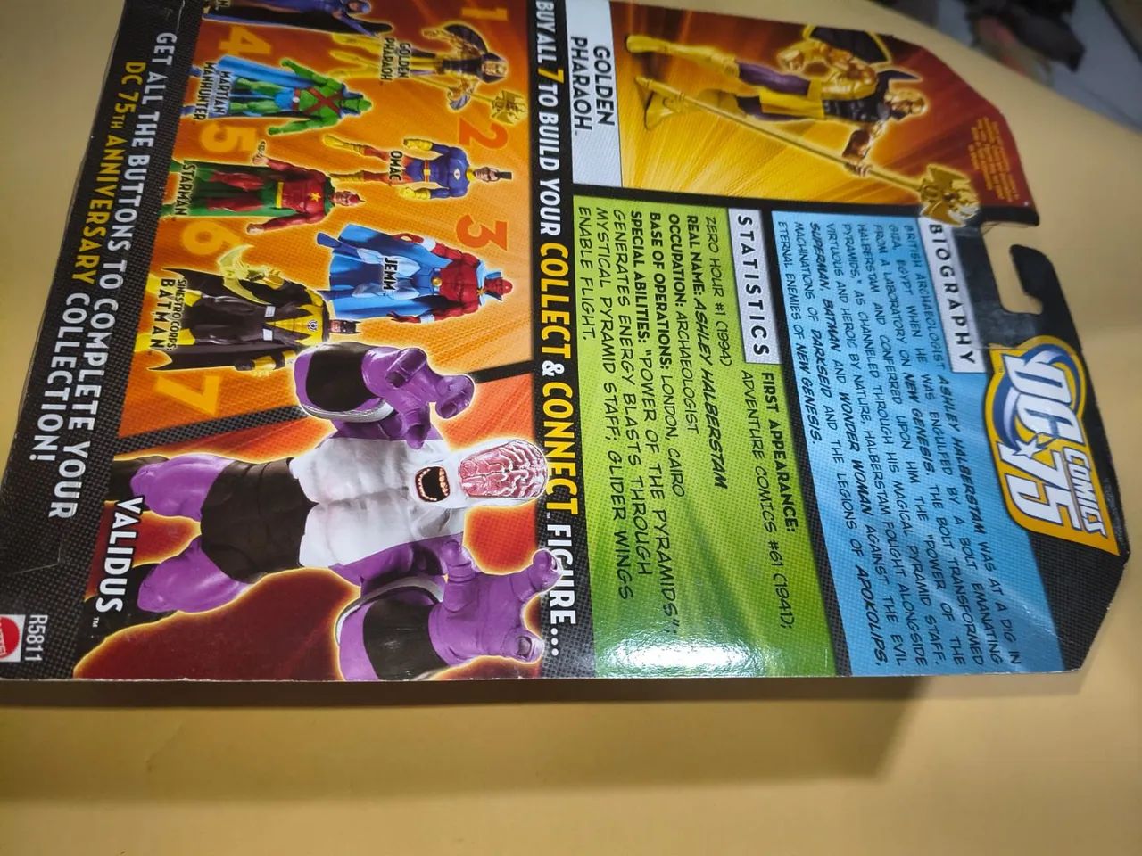 Boneco Golden Pharaoh Dc Universe - Foto 5
