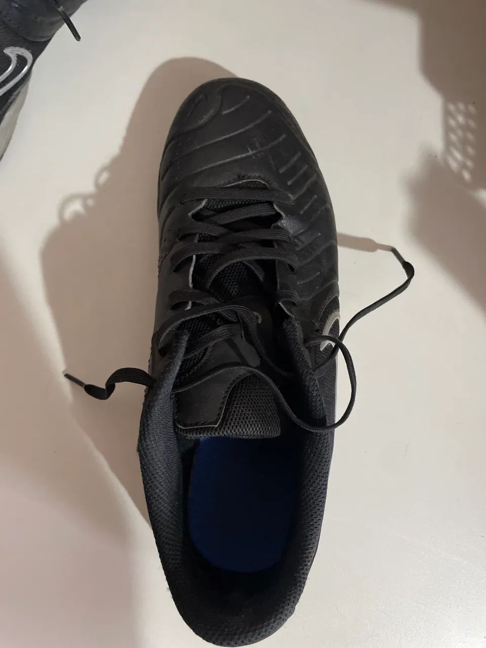 chuteira de futsal   Chuteira Nike Society Tiempo Legend 10 Academy Tf pouco usada  - Foto 2
