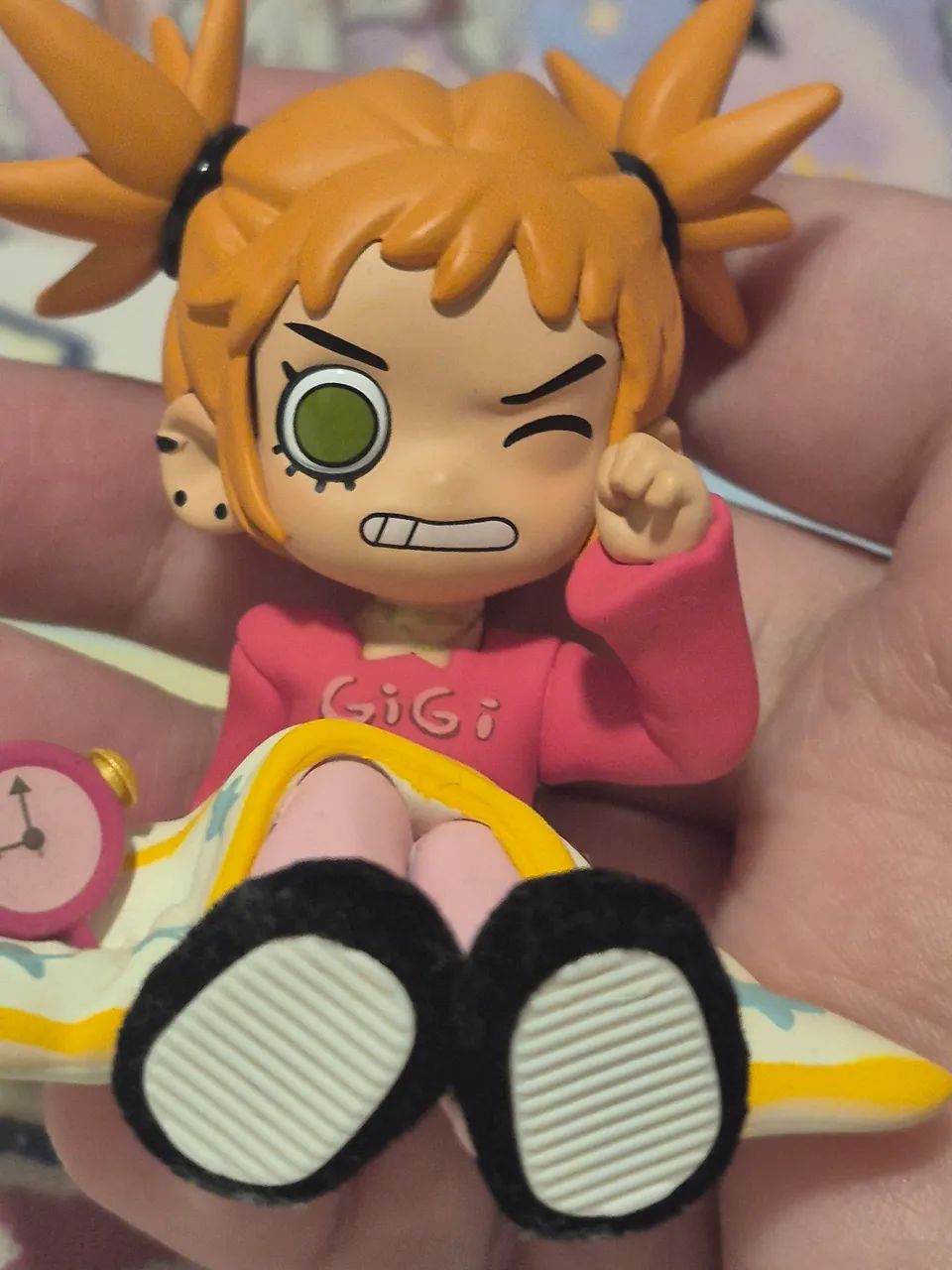 POPMART ORIGINAL - Boneca LIL PEACH RIOT blind box - Gigi Alarm - Foto 5
