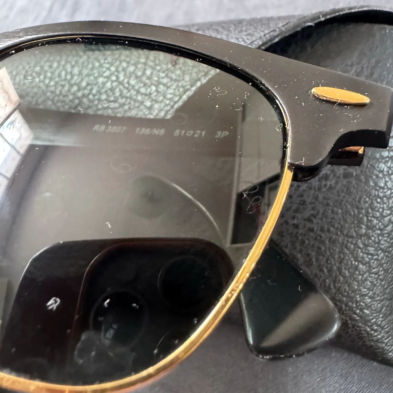  Óculos Ray-Ban Clubmaster Polarizado Original - Foto 3
