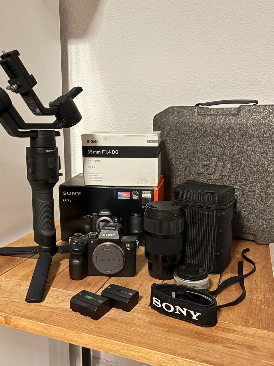 Kit completo para vídeo Sony 65606296731523125