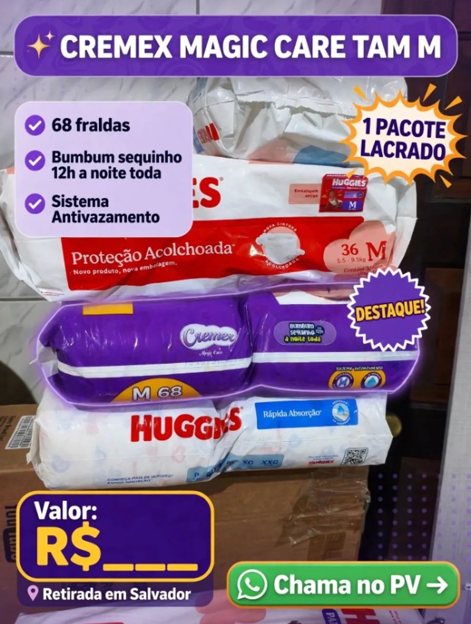 Fraldas  - Foto 2