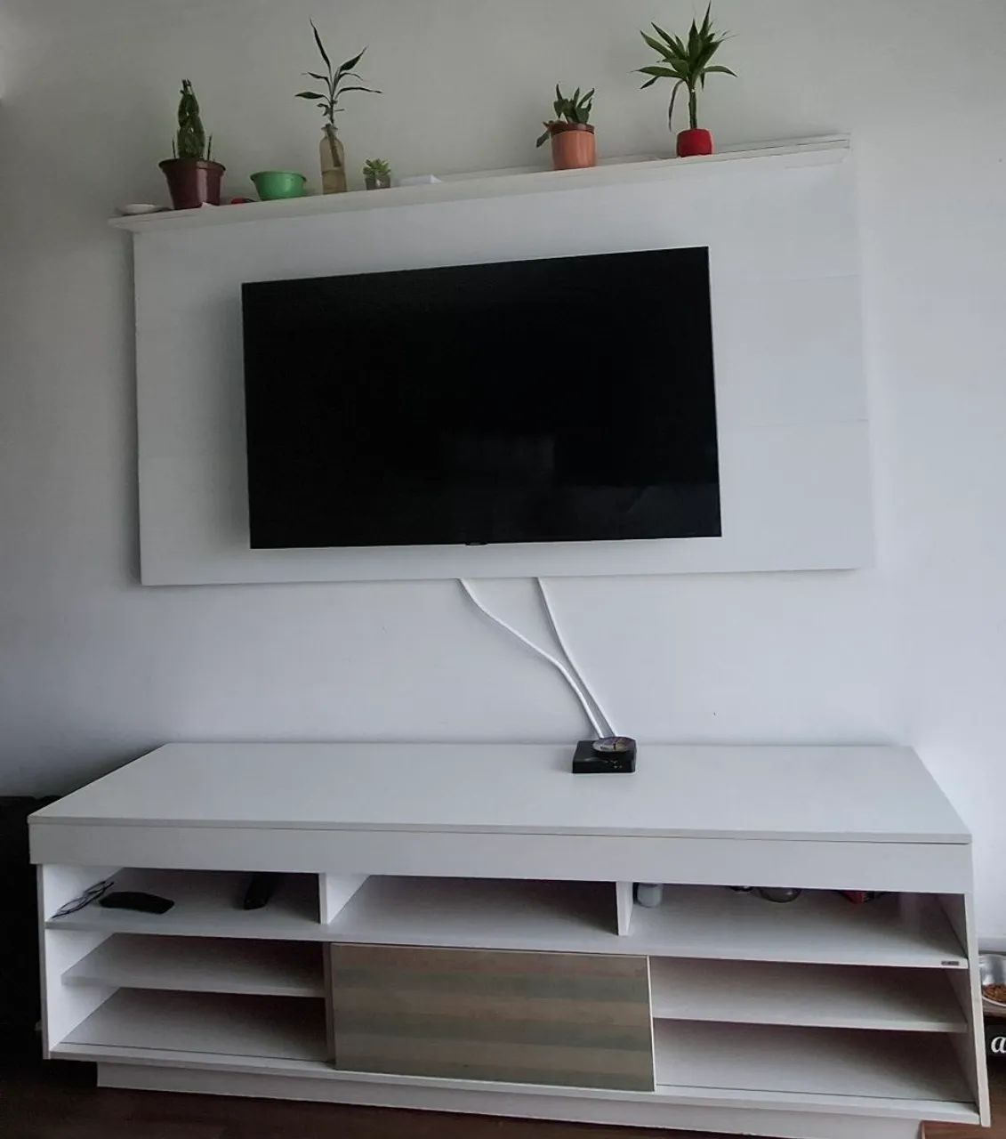 Rack com painel 