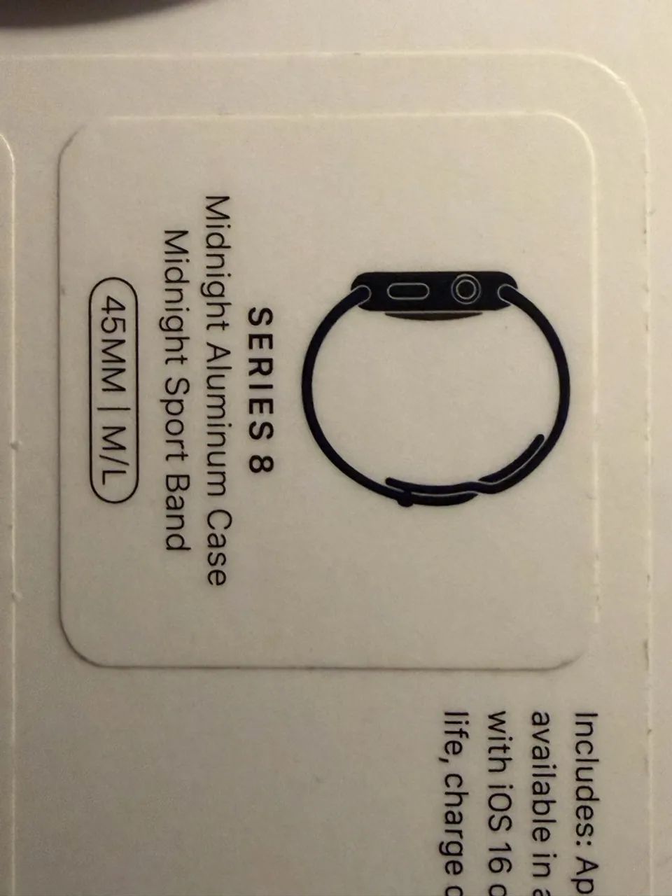 Vendo Apple Watch 8
