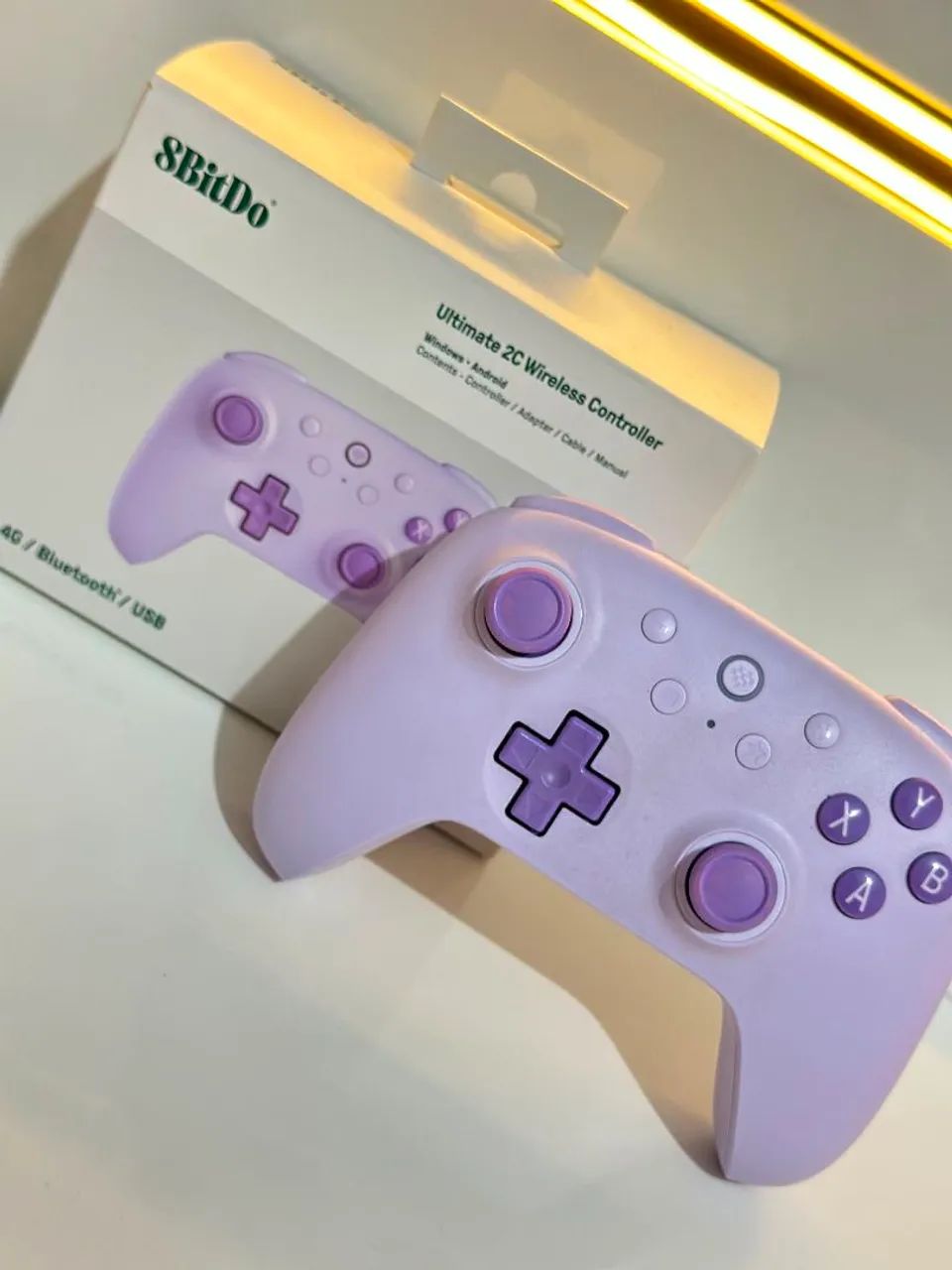 Controle 8BitDo Ultimate 2C com Hall Effect