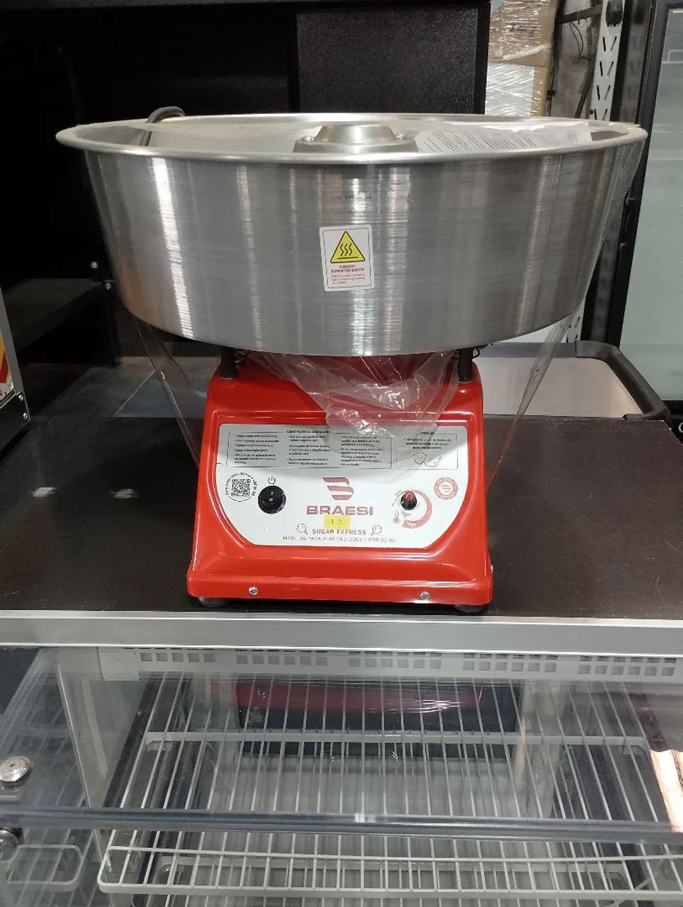 Máquina para algodão doce 