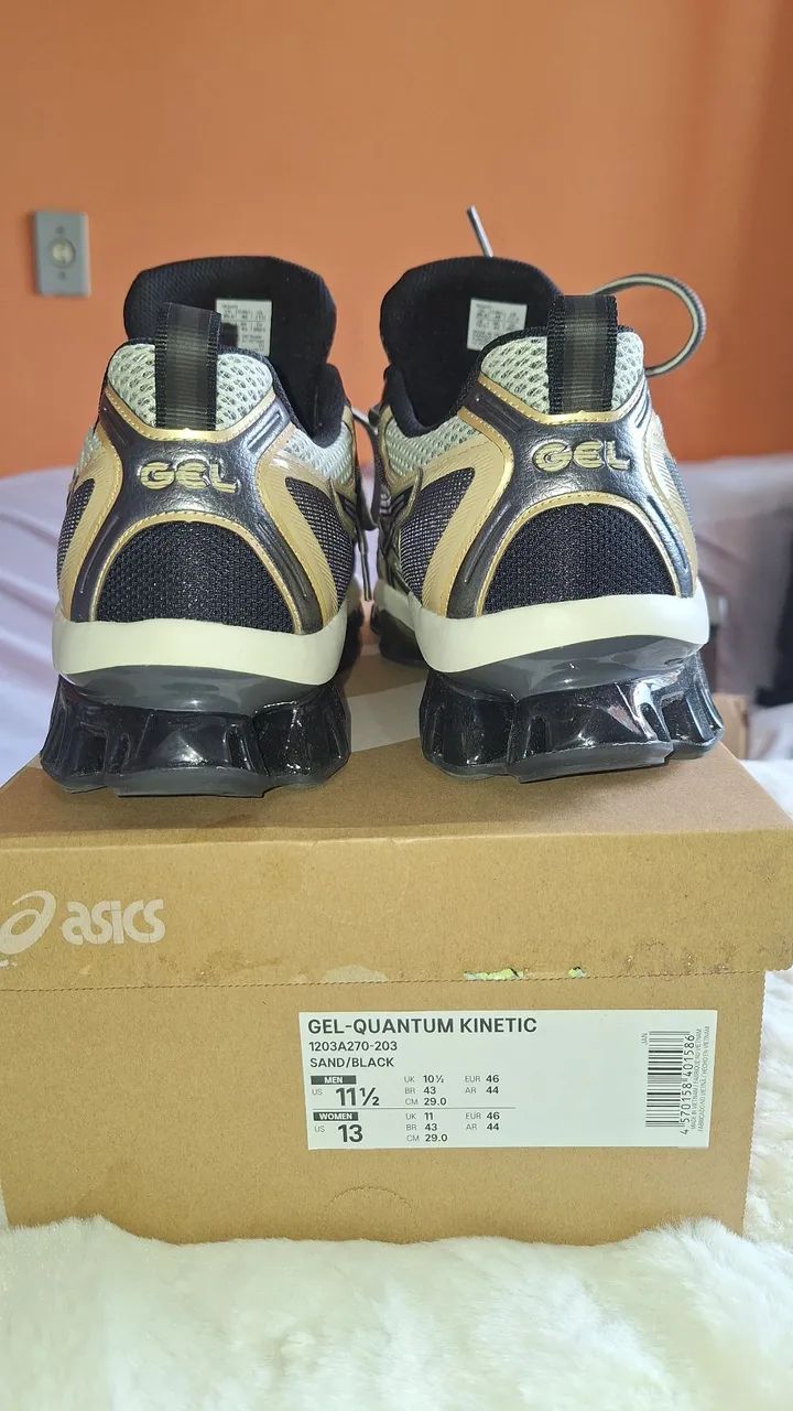 Asics Gel-Quantum Kinetic Sand Black - Foto 3