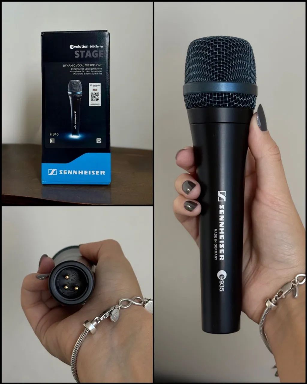 Microfone Sennheiser E935 Profissional - Novo (Na Caixa Do E945) - Foto 4