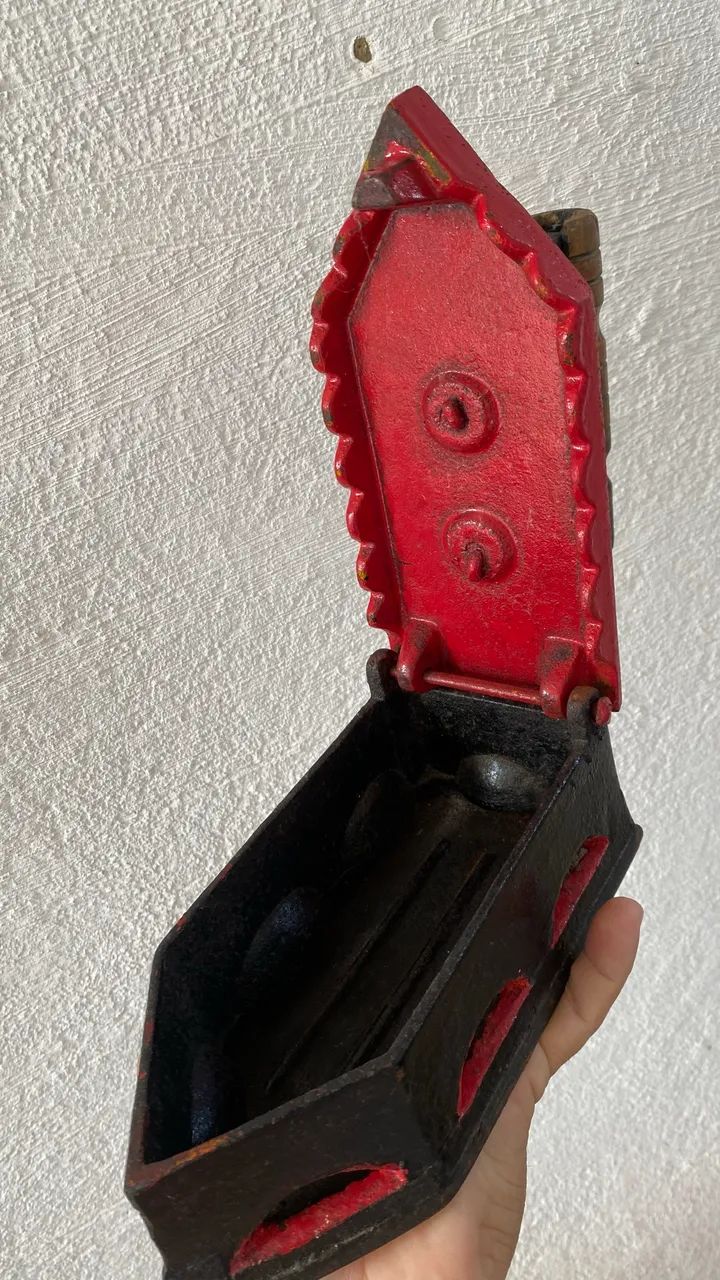 Ferro de passar a carvão  - Foto 4
