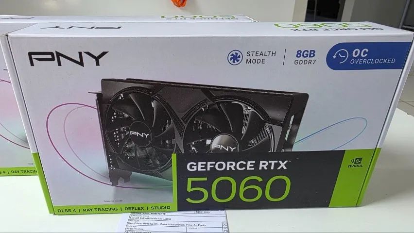 Placa de Video 5060 PNY nova garantia de 1 ano - Foto 5