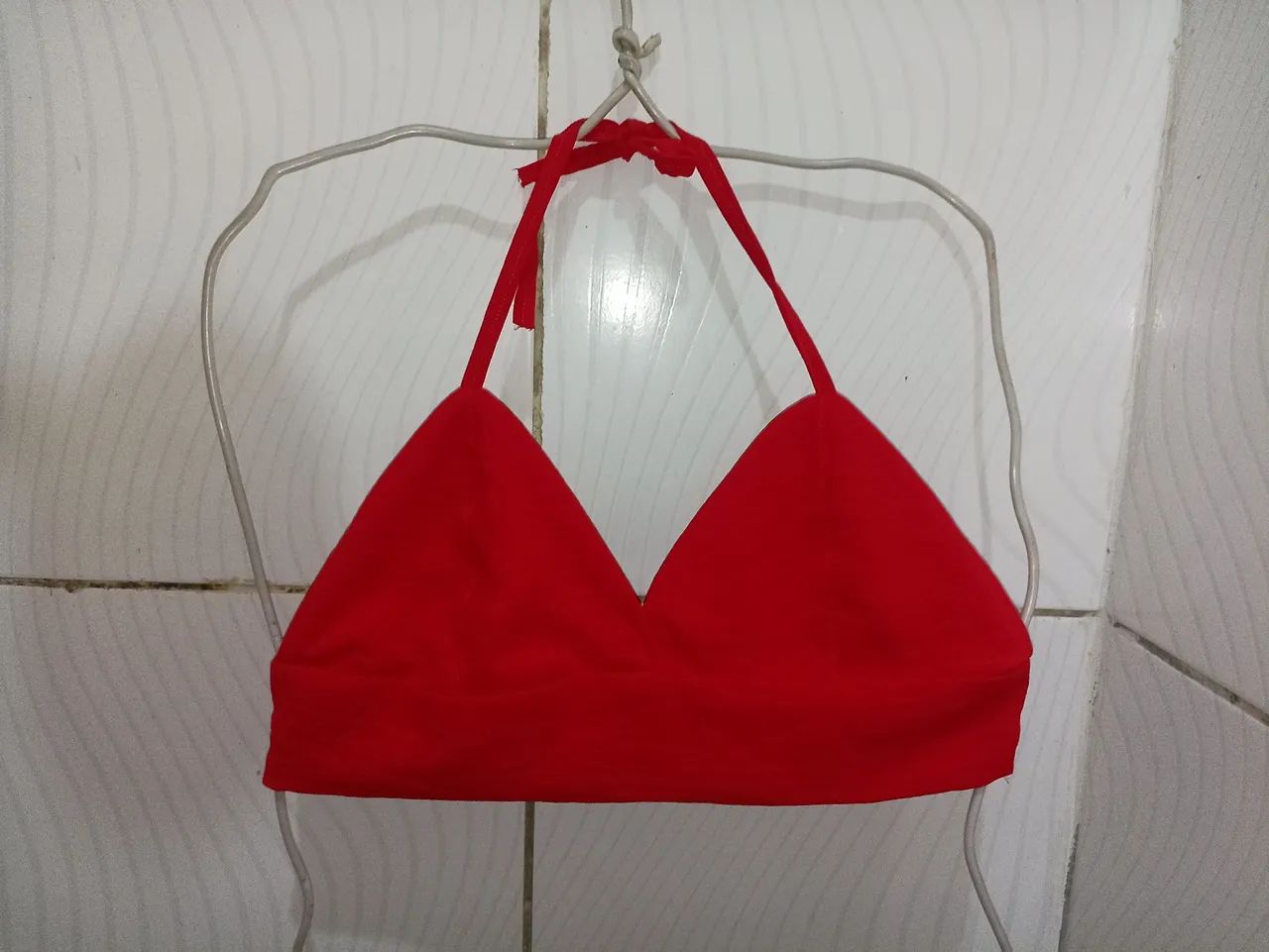 Top Vermelho Feminino M  - Foto 3