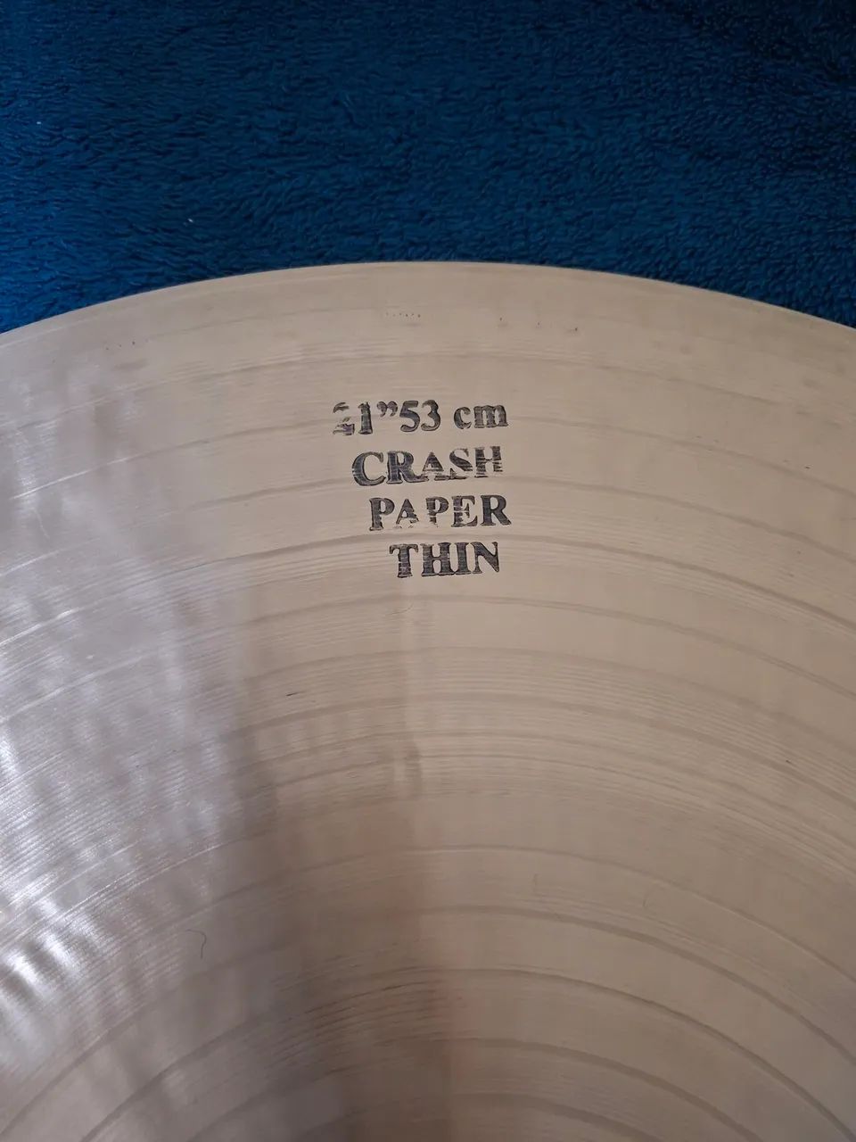 Prato Agean Paper Thin Crash 21" - Foto 3