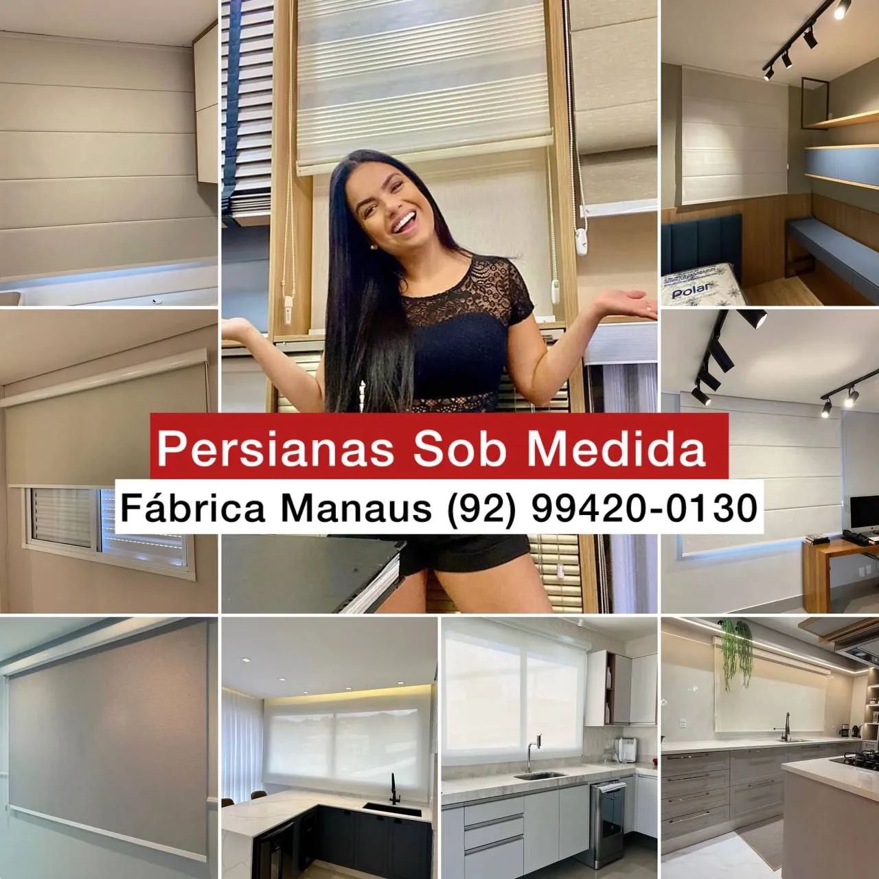 Persianas Sob medida. Para qualquer ambiente