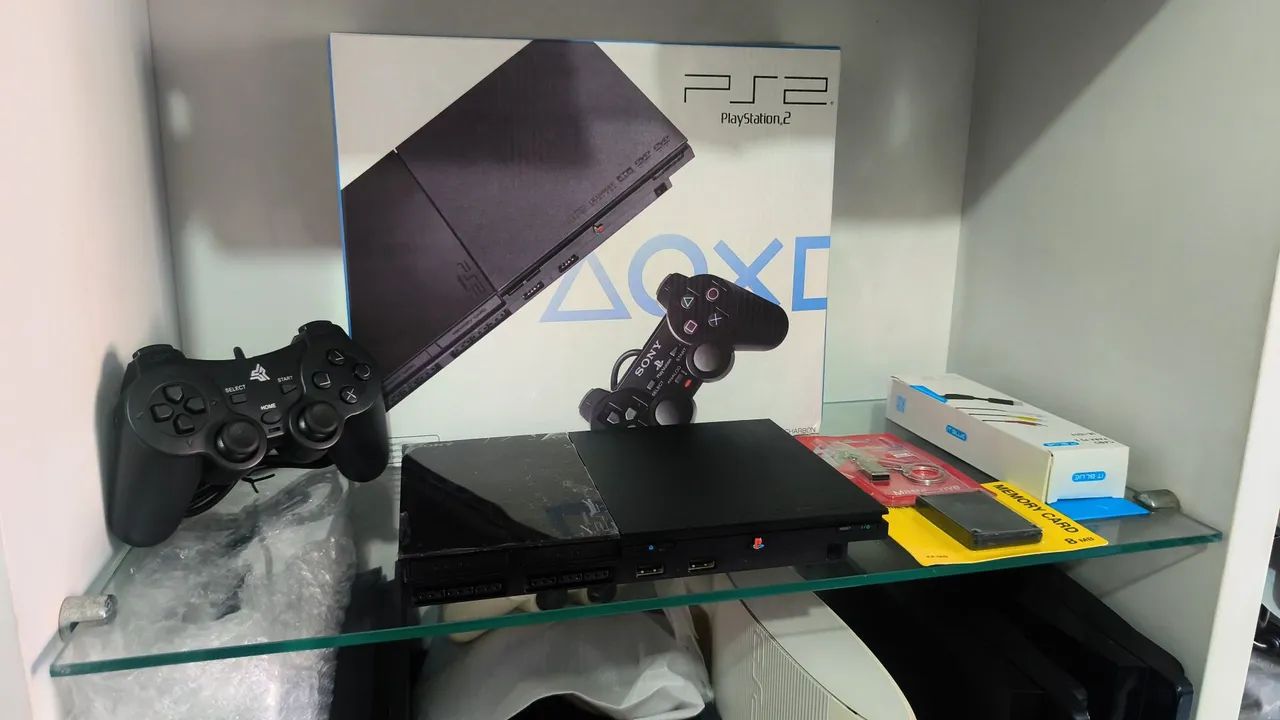 PS2 completo na caixa (somos loja) - Foto 4