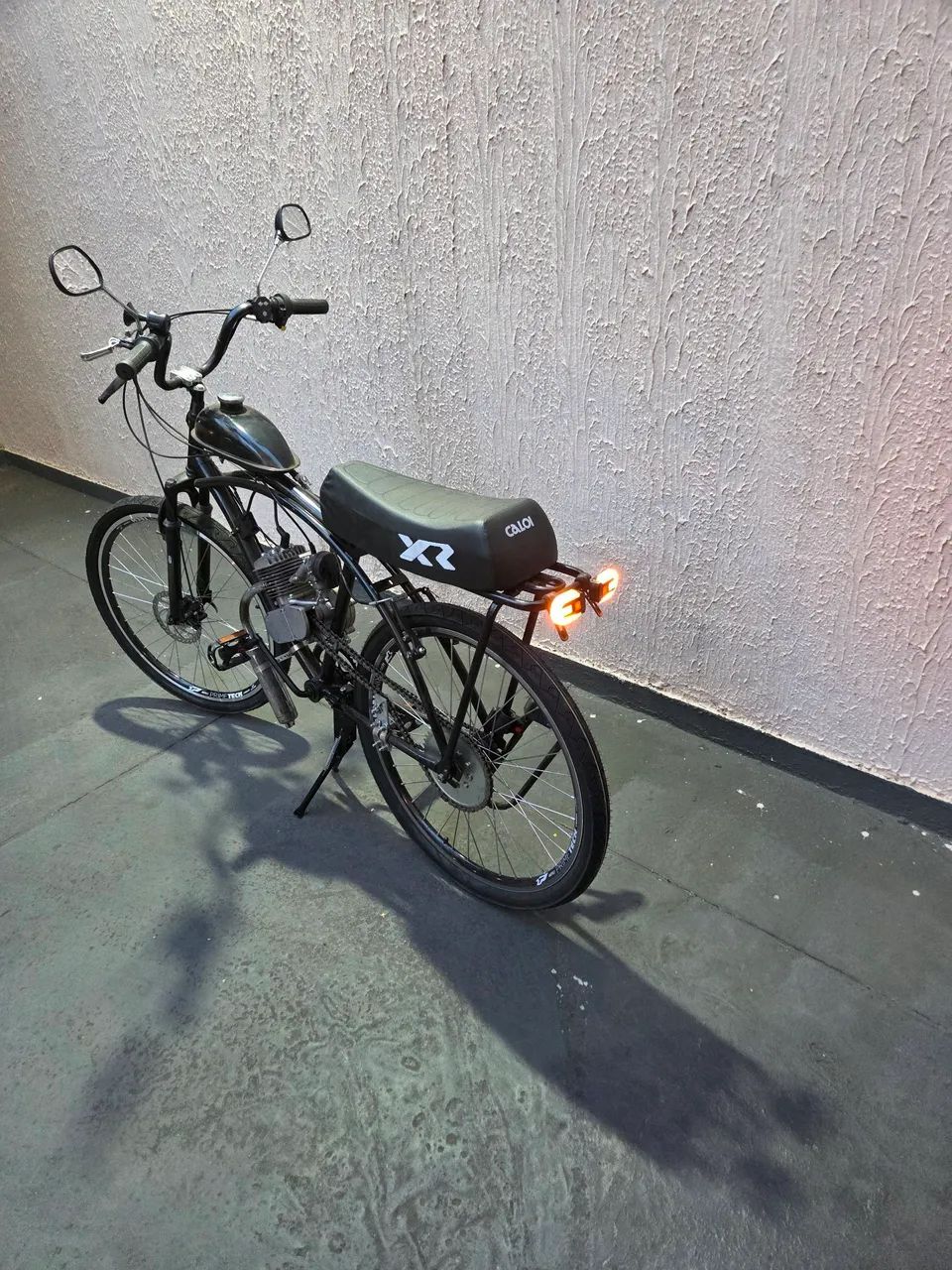 Bicicleta Motorizada 80cc Aro 26 Semi Nova - Completa - Foto 3