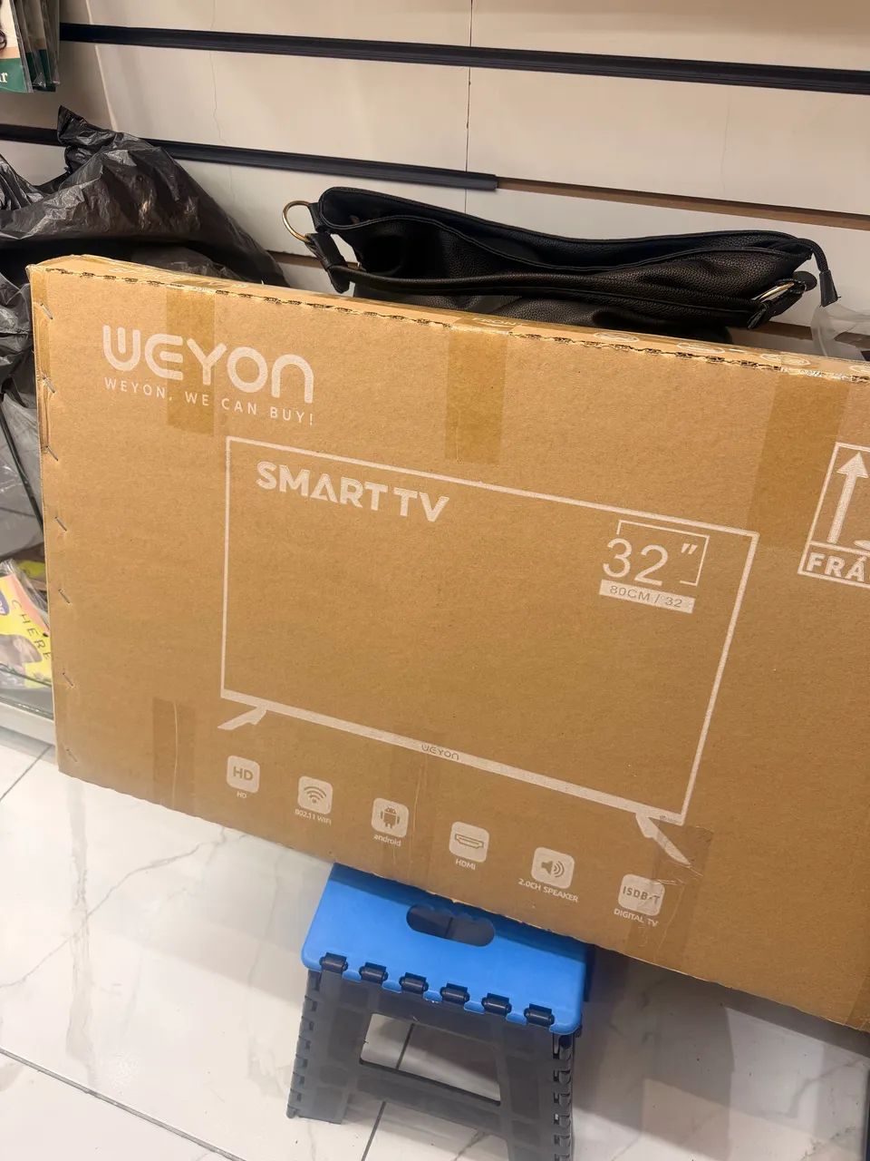 Smart TV 32 polegadas LED HD Wi-Fi TV 60Hz 32wdsnbx 100/240v Android 14 - Foto 2