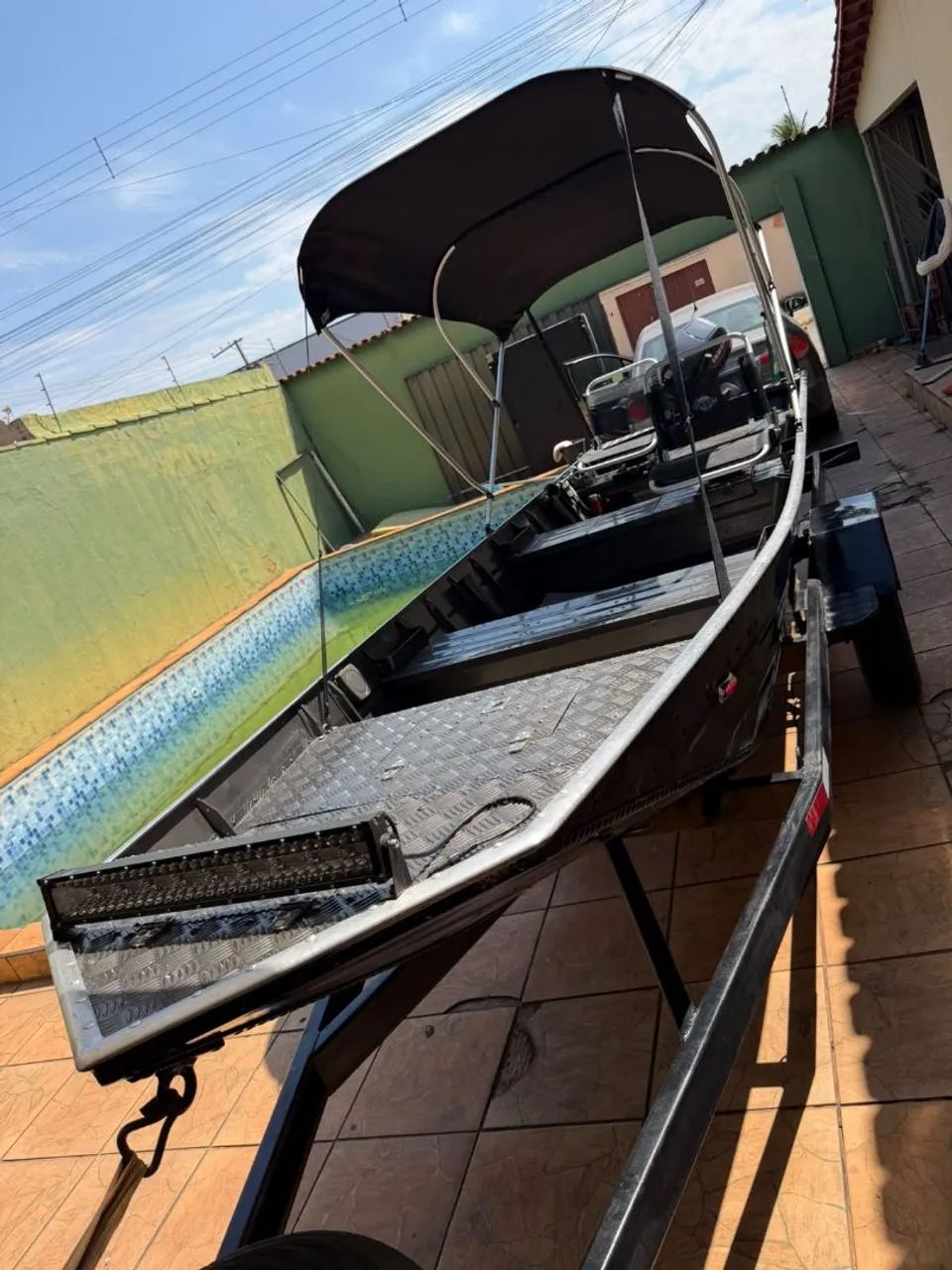 Vendo este barco com todos acessórios  - Foto 3