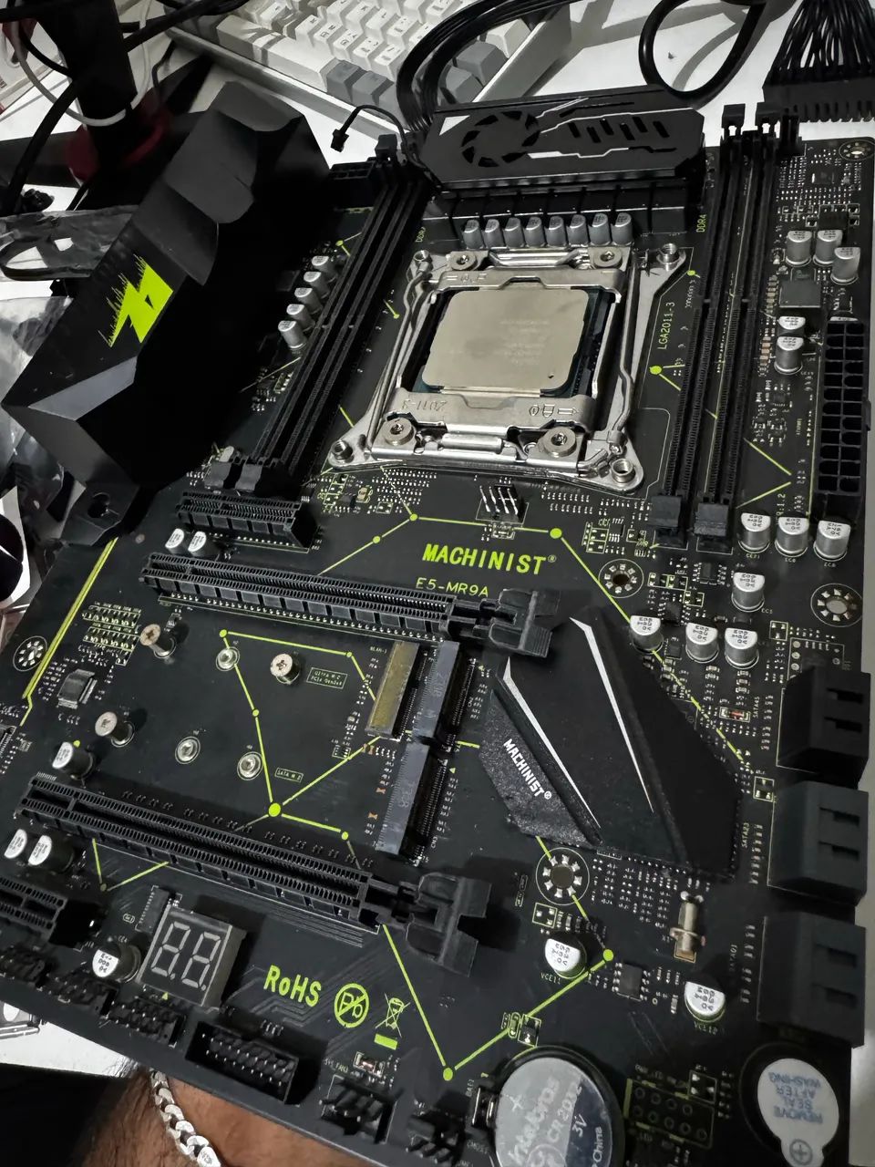Placa Mãe Machinist mra9 pro x99 + xeon e5 2666 v3