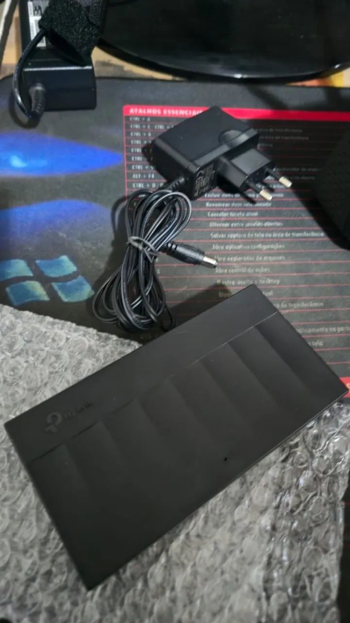 Switch Hub Tp-link 8 Portas Gigabit 10/100/1000 Ls1008g - Foto 5
