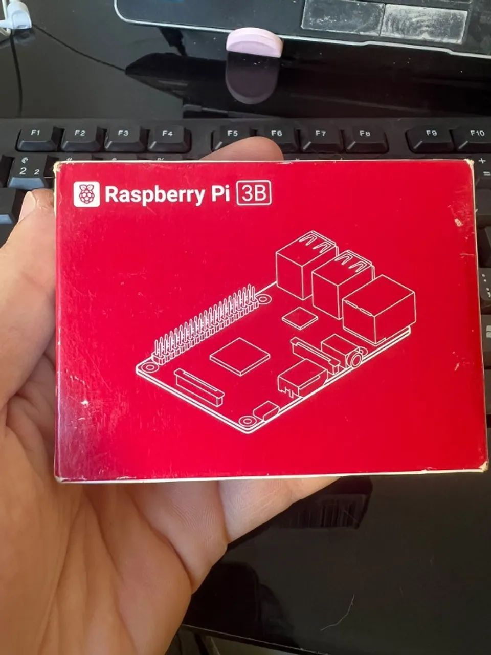 Raspberry Pi 3B com Case, Fonte 5V e Caixa Original