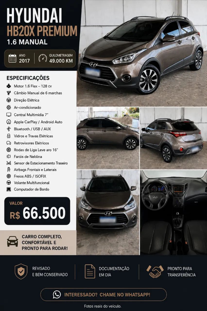 Hyundai Hb20X HB20X Style 1.6 Flex 16v Mec. 2019