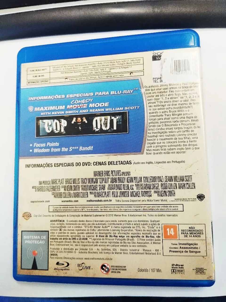 BLU-RAY - TIRAS EM APUROS - Foto 3