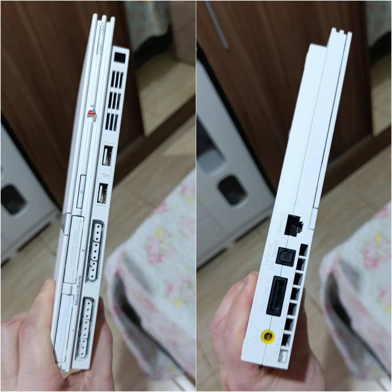 PS2 Slim Ceramic White (Zerado) - Foto 4