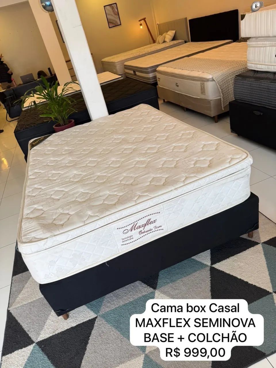 Conjunto Box Casal MAXFLEX SEMINOVA - ENTREGO 