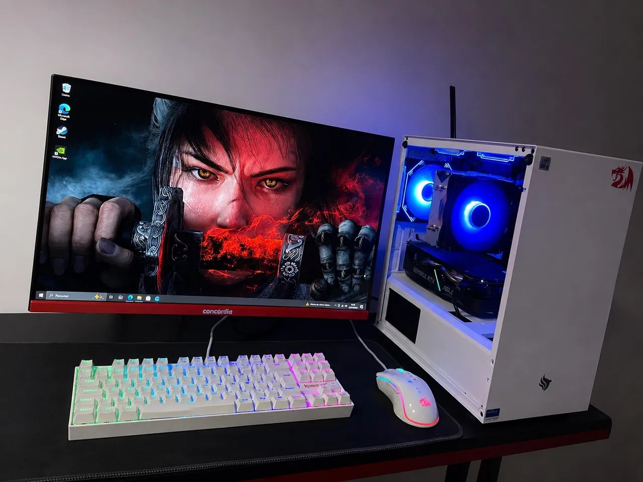 Setup Gamer Completo - Pronto para jogar!