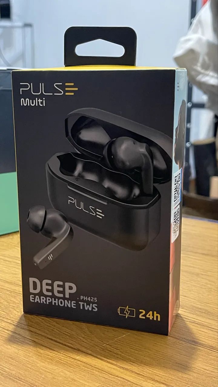 Fone TWS Sem Fio Deep Preto Pulse - PH425