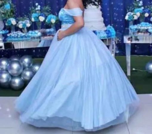 Vestido 2em 1 debutante 