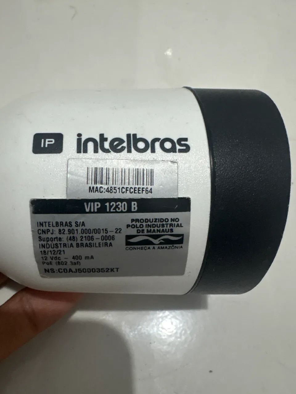 câmera IP vip 1230B