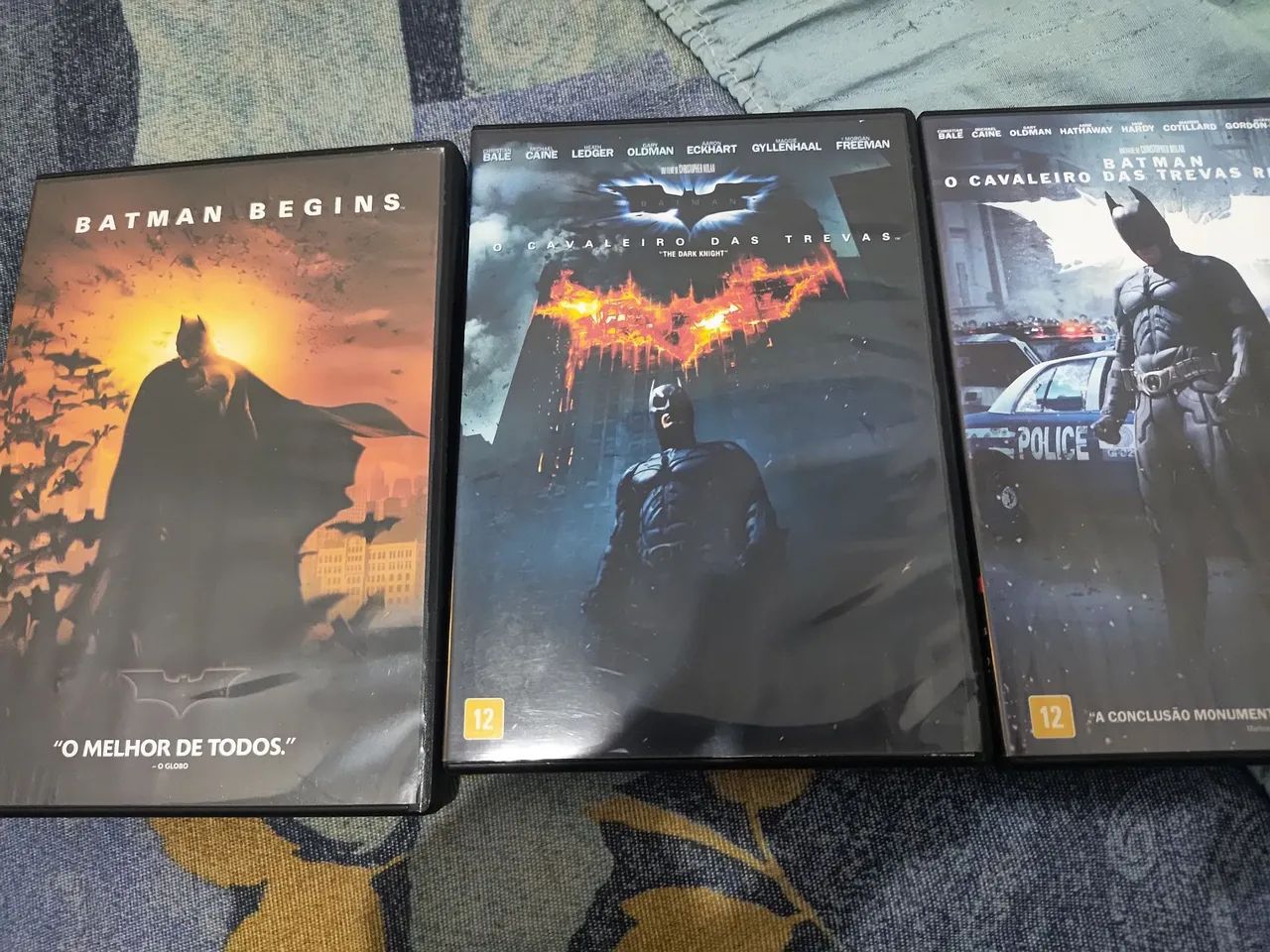 DVD TRILOGIA BATMAN BEGINS 