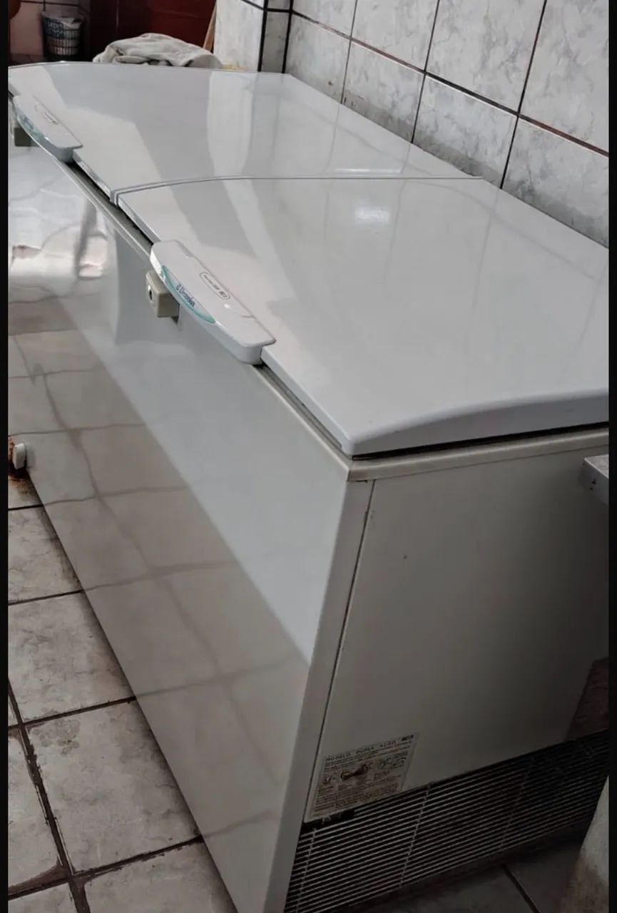 Freezer Electrolux vertical H500 com chave 