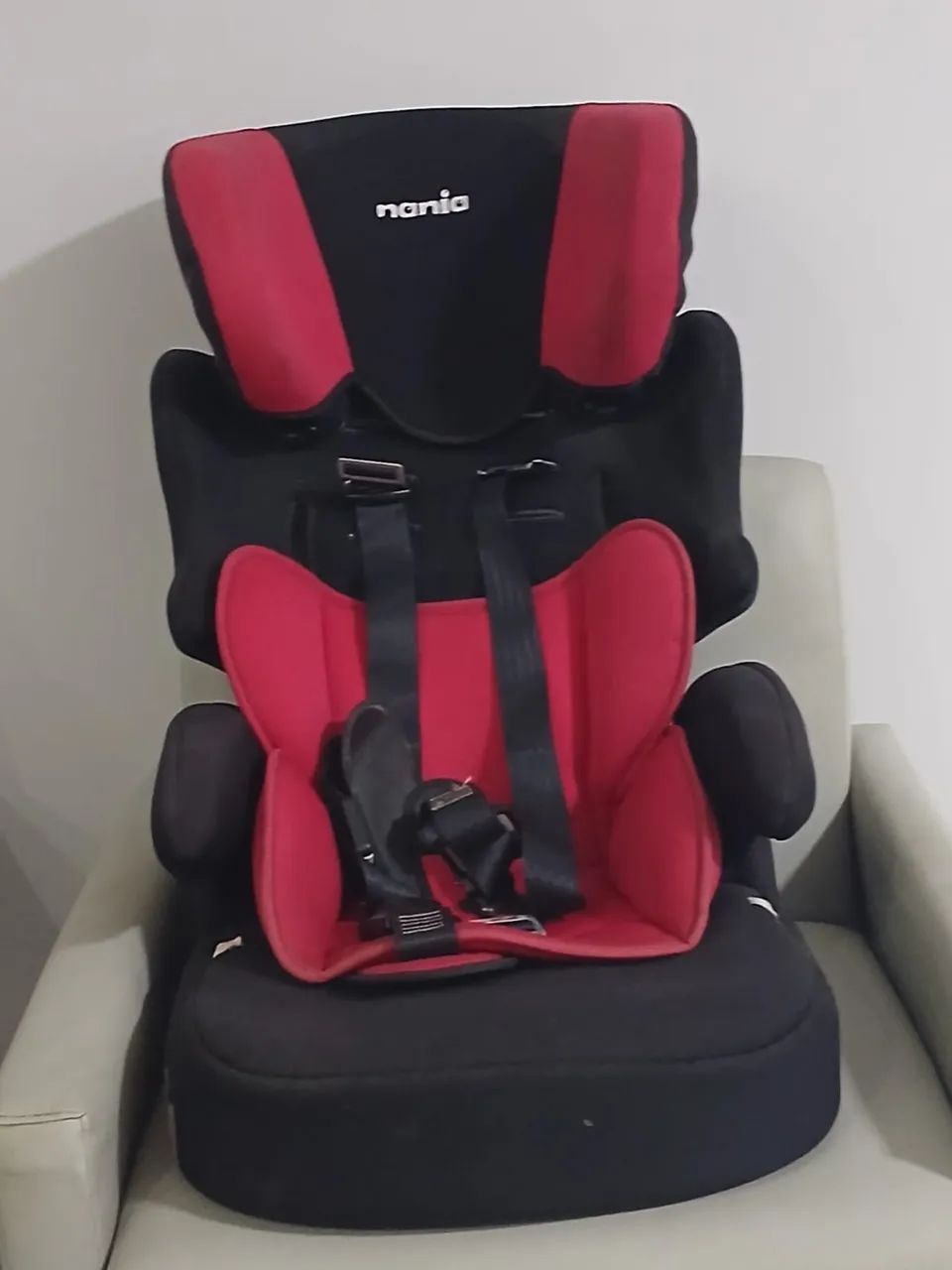 Cadeira auto Nania vermelho  - Foto 3