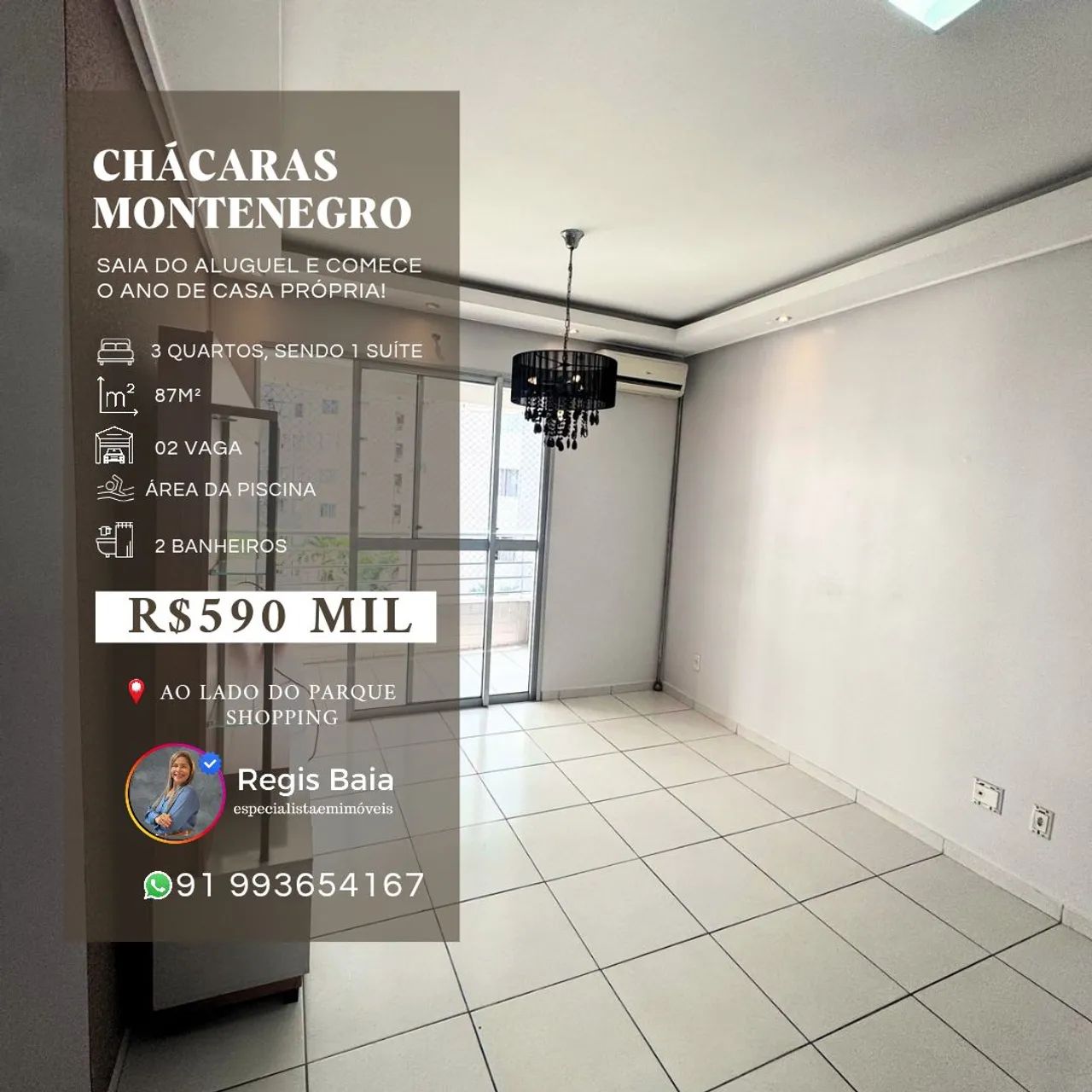 Vendo Chácaras Montenegro,3/4 , 2 vagas, Belém - Para - Foto 4