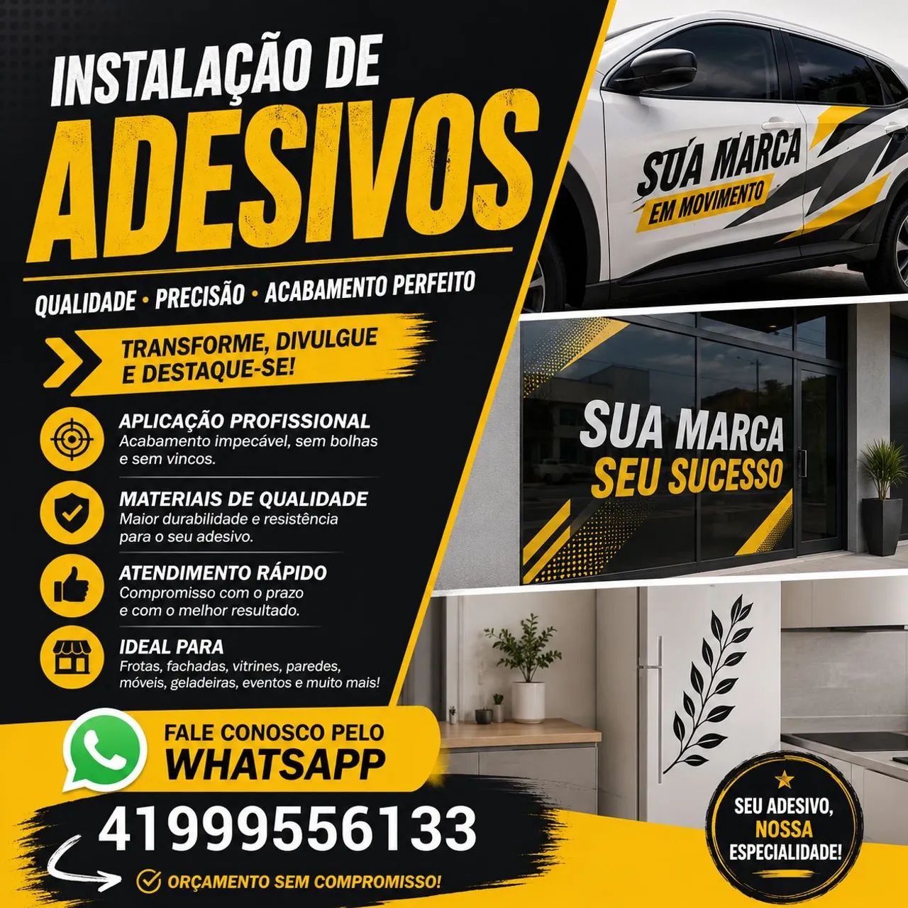 Adesivos de todo tipo