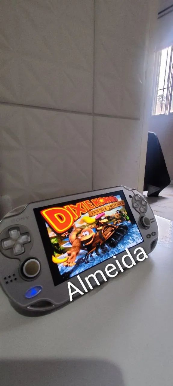 PS Vita Silver Prata Completo 