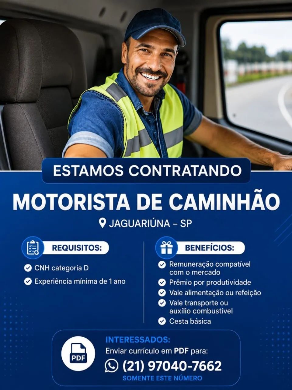 Motorista de caminhão