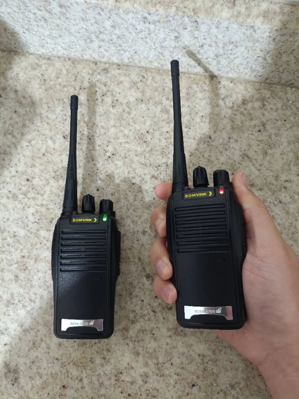 Walkie Talkie Rádio Comunicador 16 Canais Bomvink (Novo na Caixa!) - Foto 6
