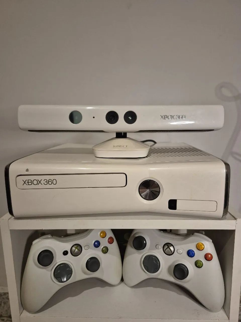 Xbox 360 slim branco - Foto 2