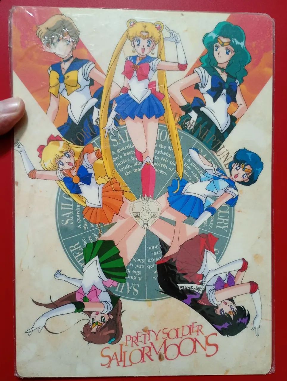 3x Sailor moon shitajiki lacrados trazidos do Japão de época  - Foto 6