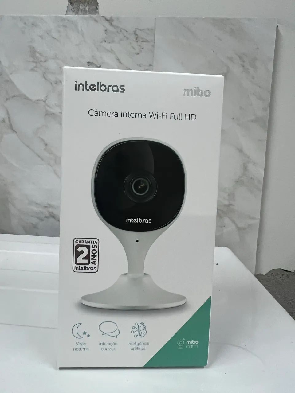 CÂMERA INTELBRAS MIBO INTERNA WI-FI FULL HD IMX 