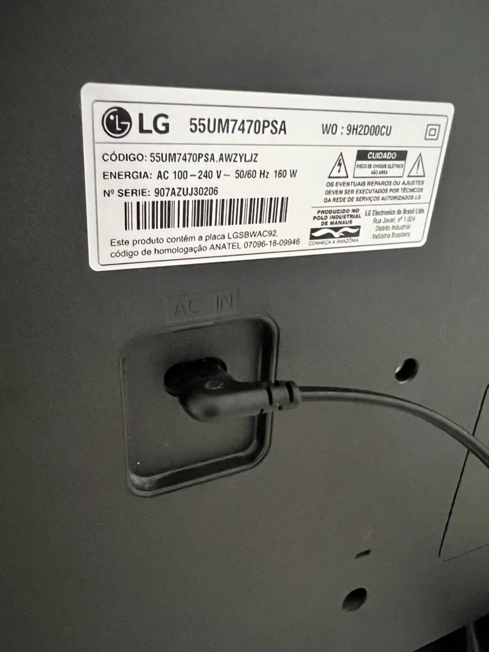 Smart TV LED 55 LG ThinQ AI 4K  - Foto 4
