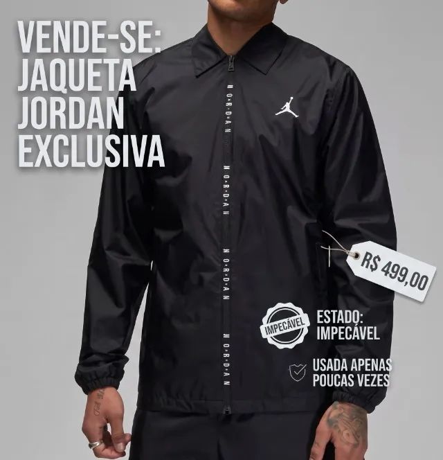 Jaqueta Corta Vento Nike Jordan Essentials Woven [M] - Original
