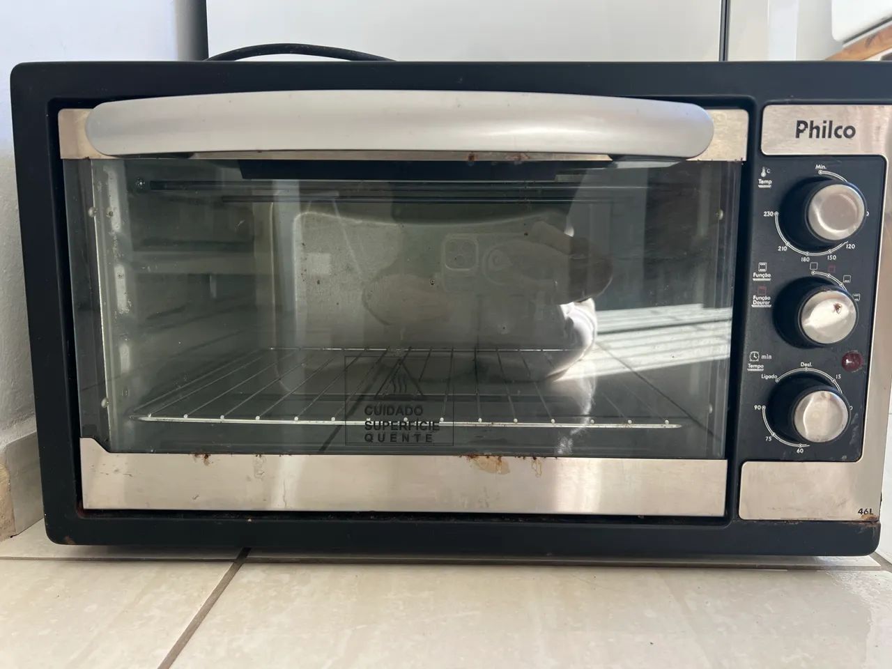 Forno Elétrico Philco 46L 220V Funcionando