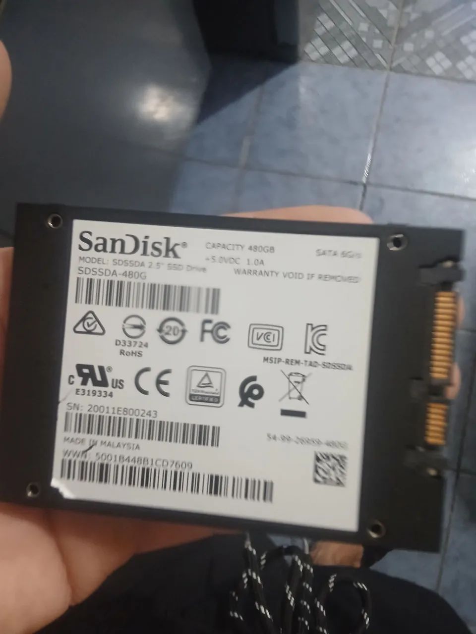 Sdds SanDisk 480gb - Foto 2