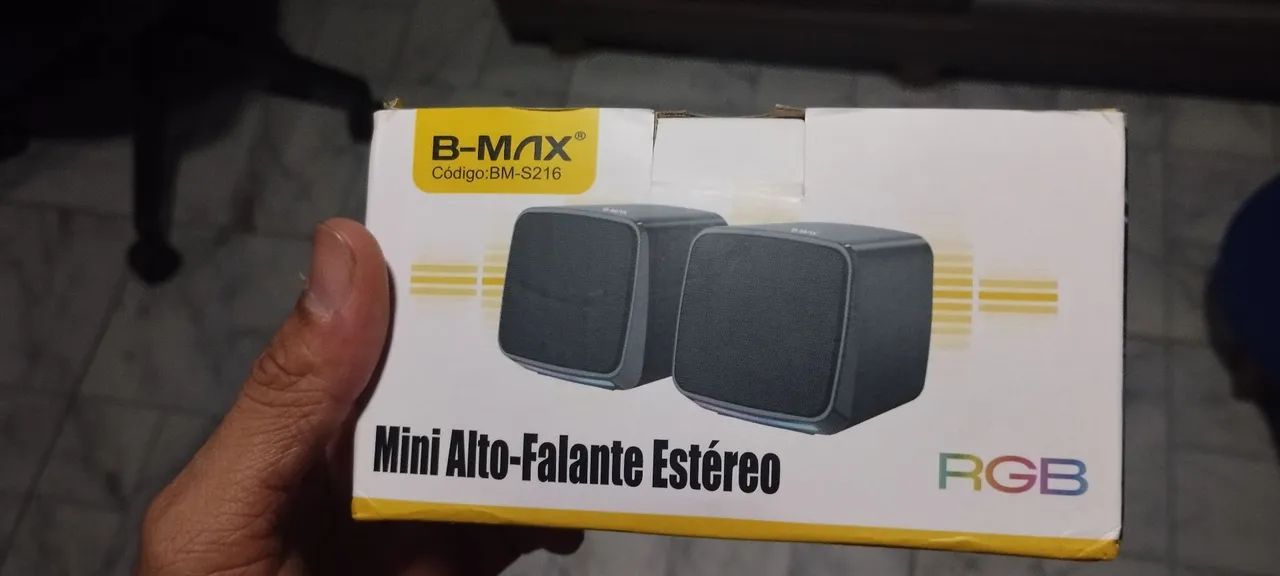 Caixinha de som para pc notebook 