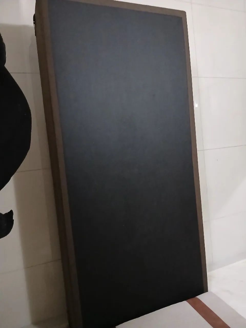 Cama Box de Solteiro com Cabeceira. - Foto 4